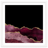 Burgundy & Gold Agate Texture 10 thumbnail