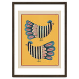 Striped Bird Pair II thumbnail
