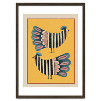 Striped Bird Pair II