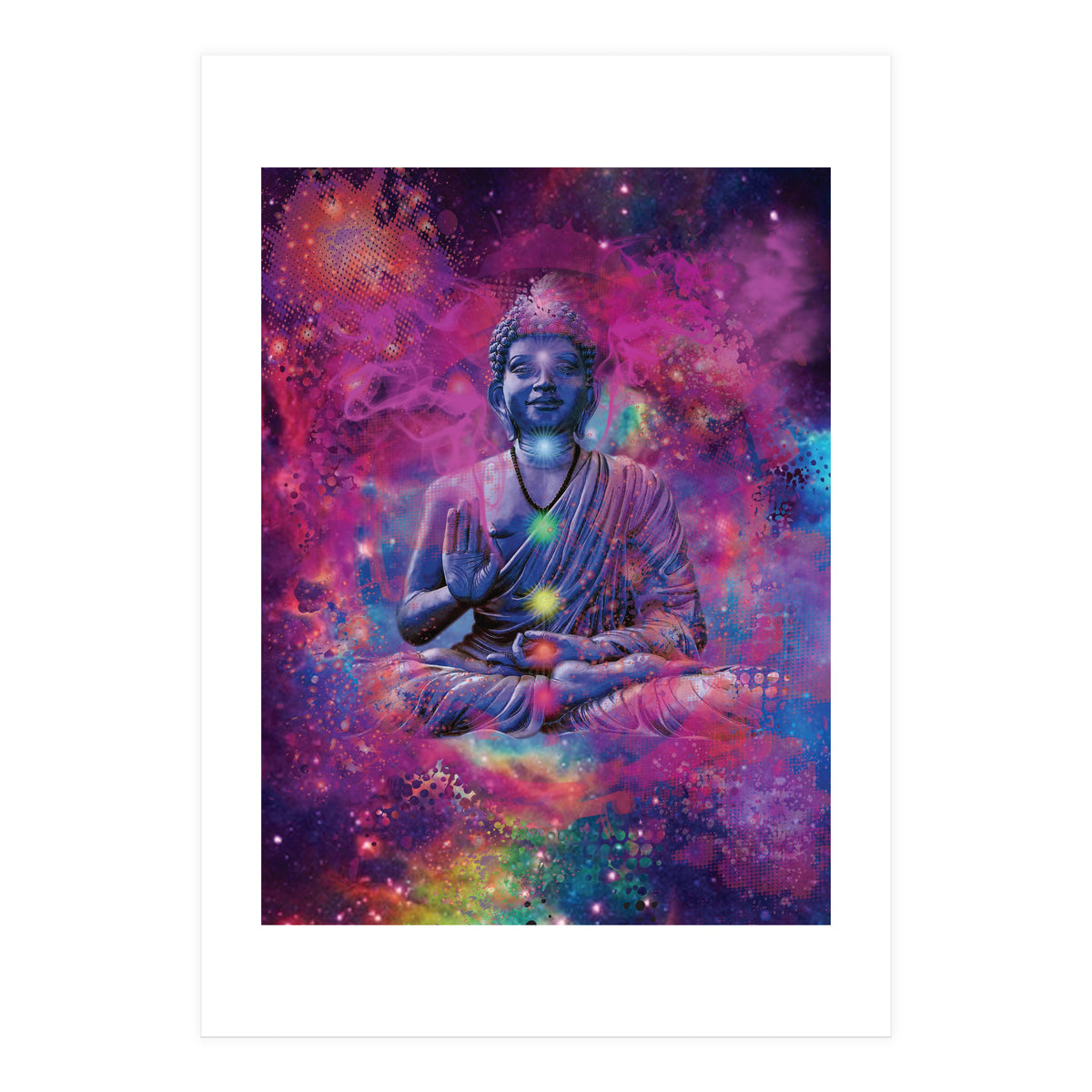 Buddha Chakra Spirit Spirit Energy (Print Only)