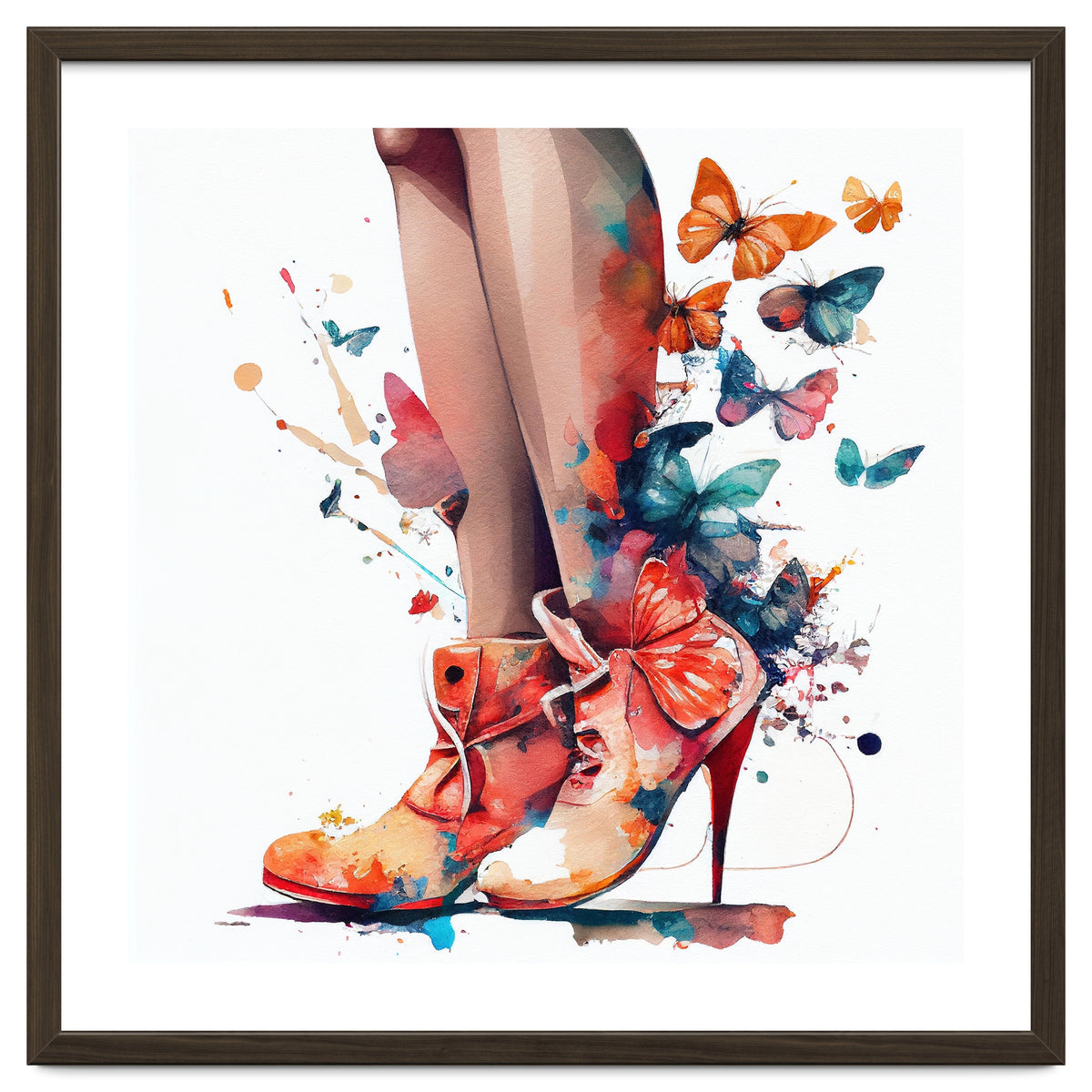 Butterfly Heels Splash