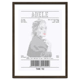 Receipt Art Adele thumbnail