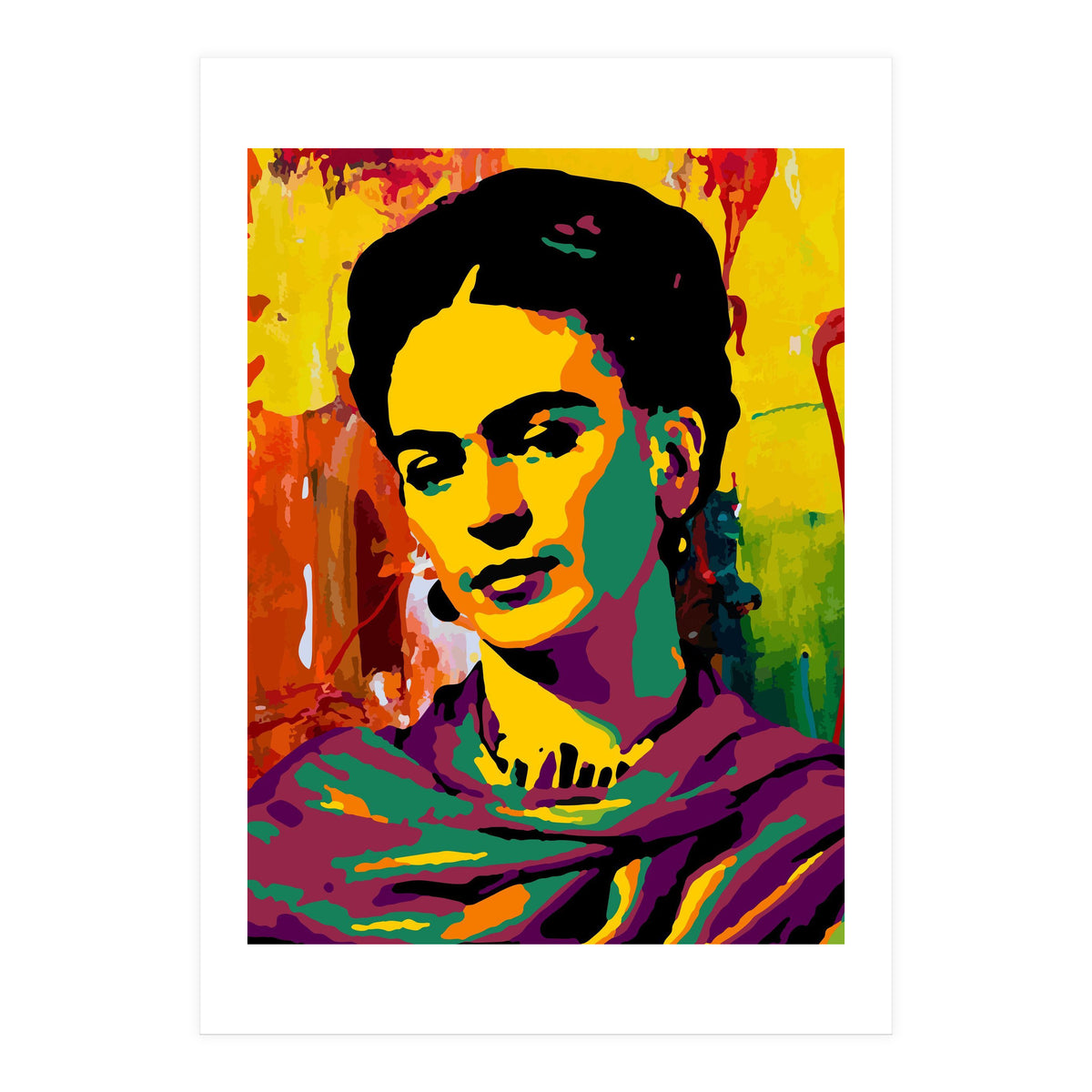 Frida Kahlo Abstract 3 (Print Only)
