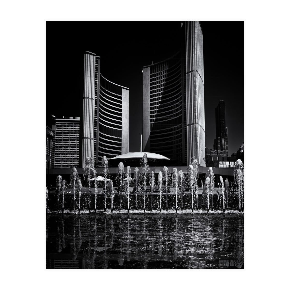 Toronto City Hall No 25 Reflection (Print Only)