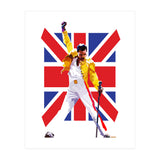 Pop Art Freddie Mercury Icon Rock Music (Print Only) thumbnail