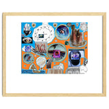 Abstract Collage 3 D Material Design Original thumbnail