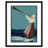Sweden, Woman With Alp Horn thumbnail