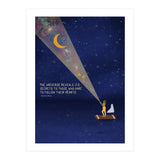 The Universe Reveals It's Secrets To Those Who Dare To Follow Their Hearts (Print Only) thumbnail