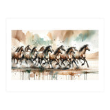 Running Horses Panorama (Print Only) thumbnail