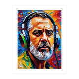 Man In Headphones Art (Print Only) thumbnail
