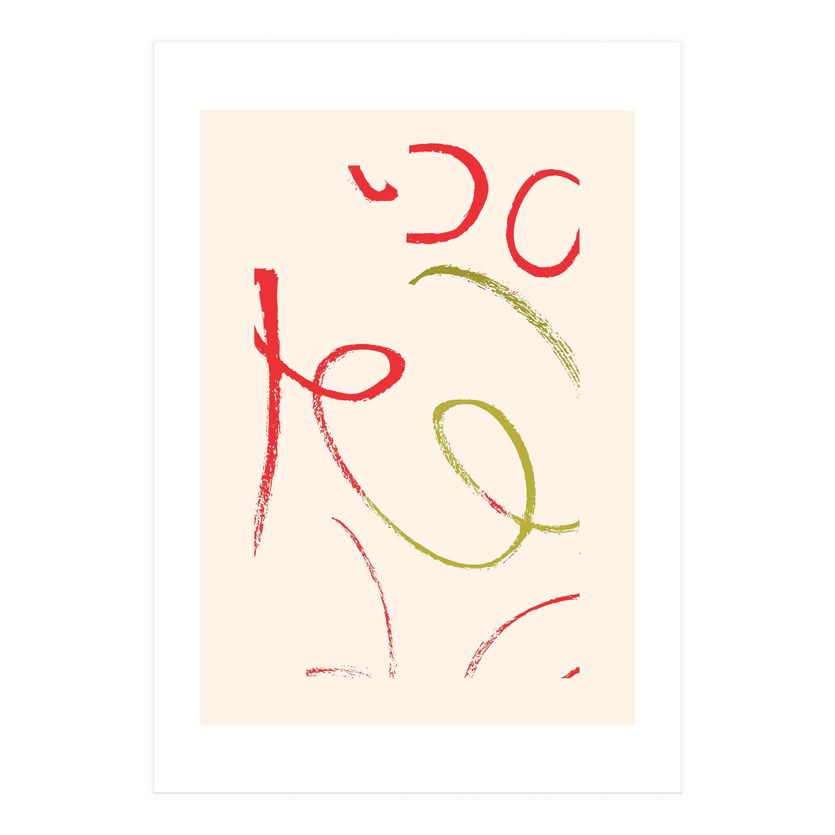 Abstract Winter (Print Only)