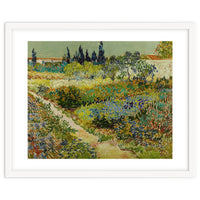 Vincent van Gogh – Garden at Arles | Vibrant Post-Impressionist Wall Art