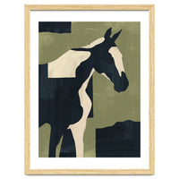 Abstract Minimal Horse 4