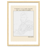 Portrait of Count Honoré de La Riboisière – Antoine-Jean Gros (ascii art) thumbnail