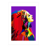 Apache Woman Pop Art Wpap (Print Only) thumbnail