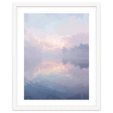 Ethereal Misty Lakeside at Dawn thumbnail