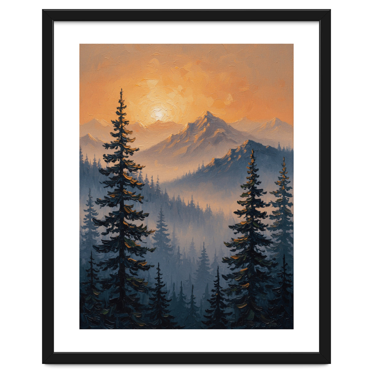 Ethereal Alpine Glow
