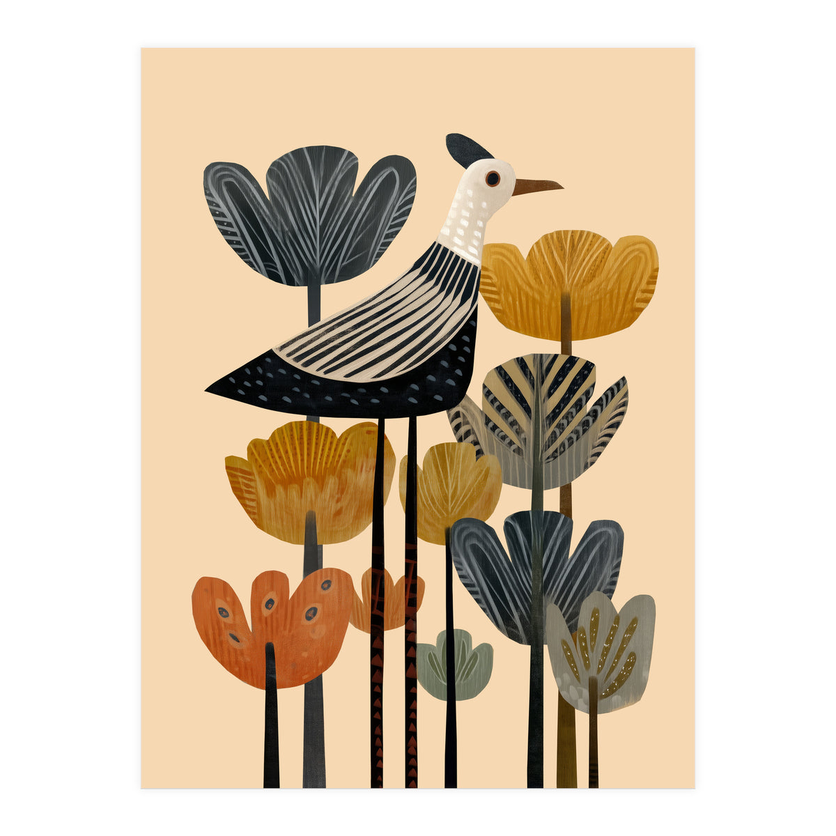 The Blooming Bird (Print Only)