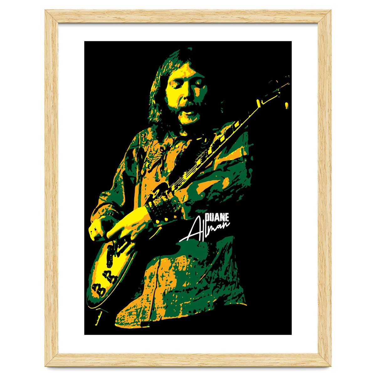 Duane Allman American Rock and Blues Guitarist