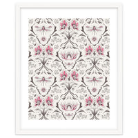 Bohemian Garden Pink Pattern