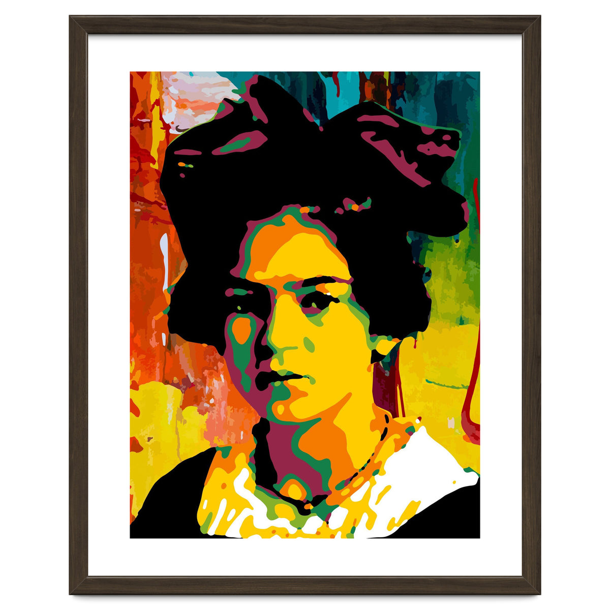 Frida Kahlo Abstract Art