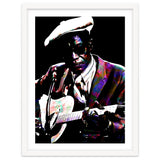Lightnin' Hopkins American Country Blues Musician legend Colorful Art thumbnail