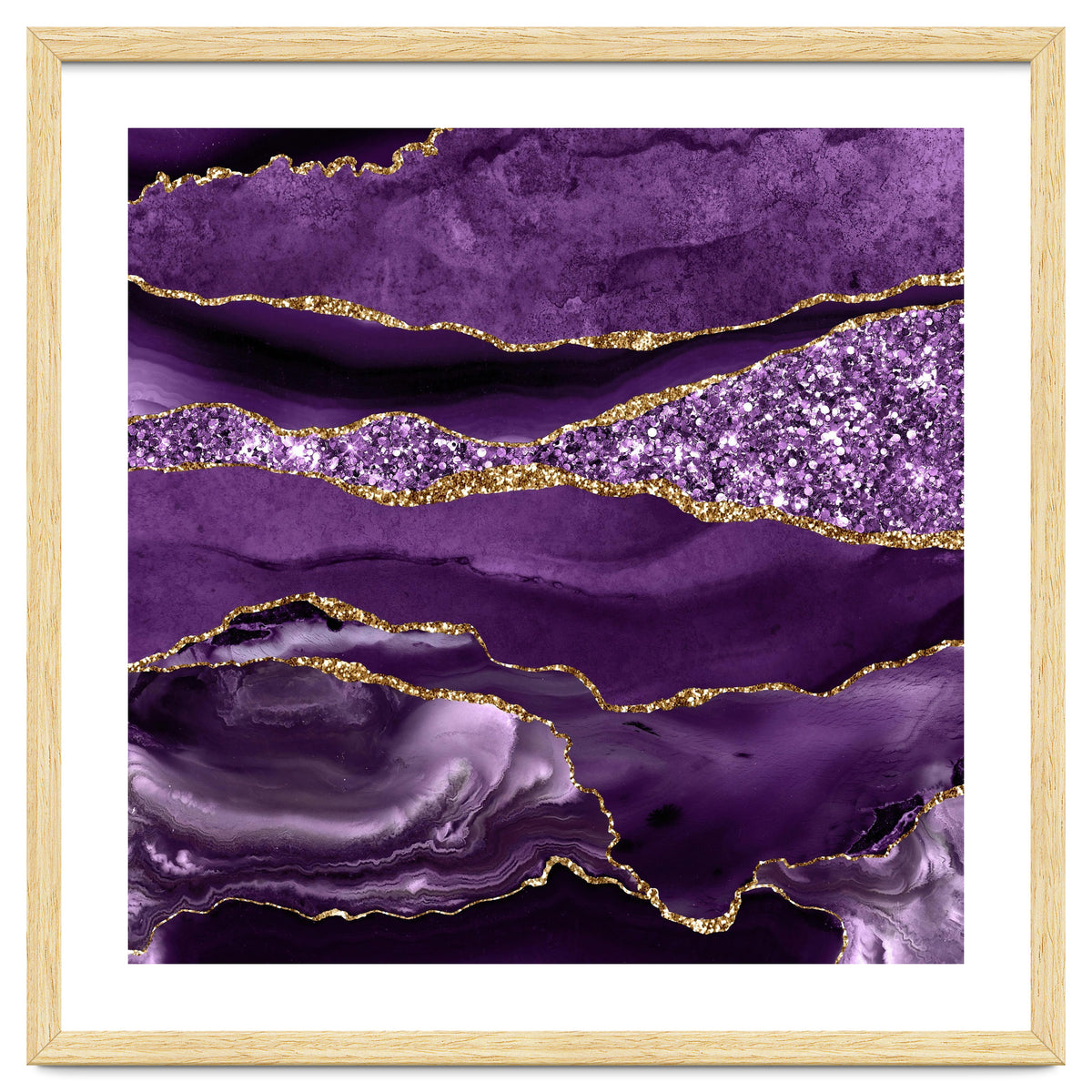 Agate Glitter Ocean Texture 01