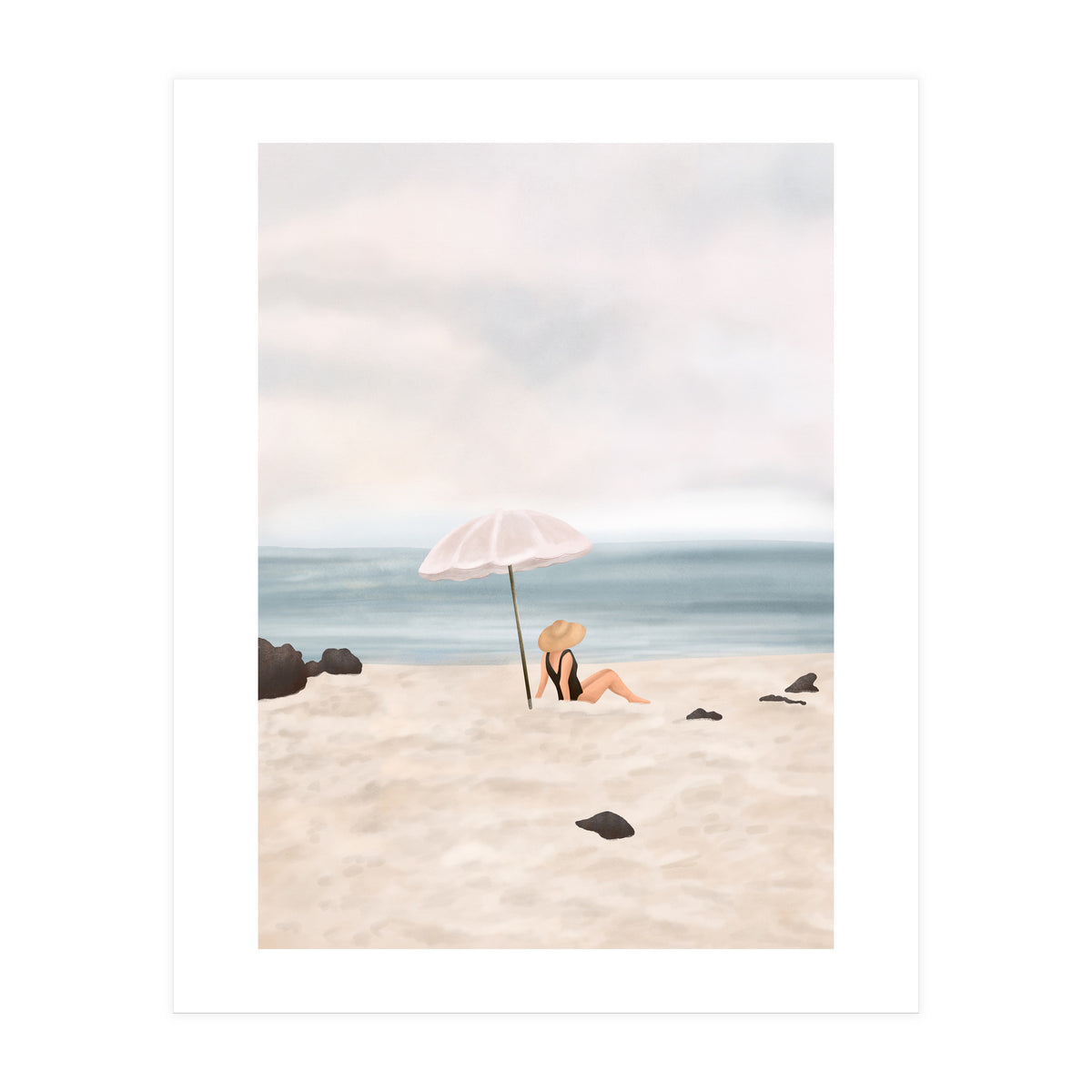 Beach Morning II (Print Only)