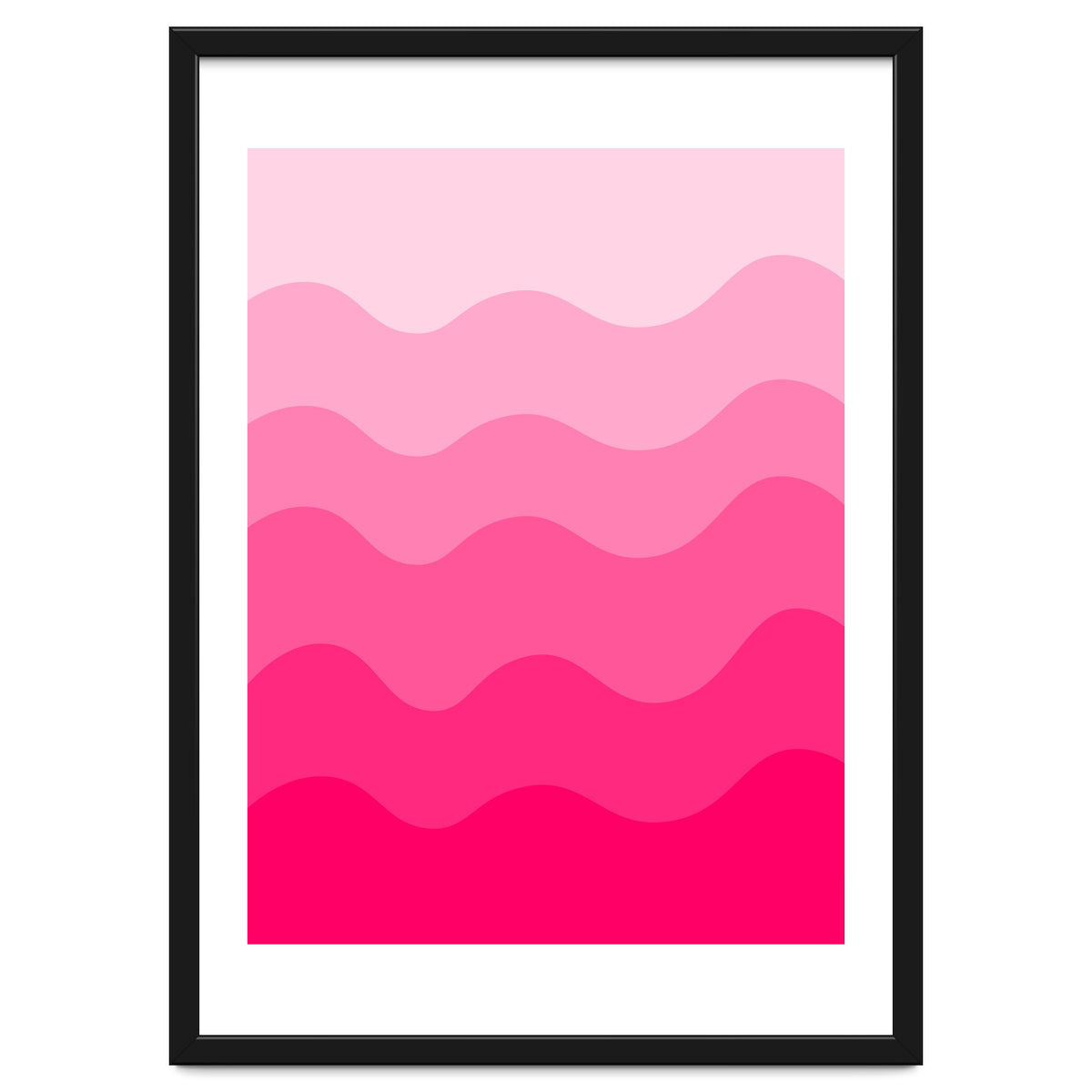Pink gradient design