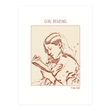 Girl Reading – Franz Eybl (Print Only) thumbnail