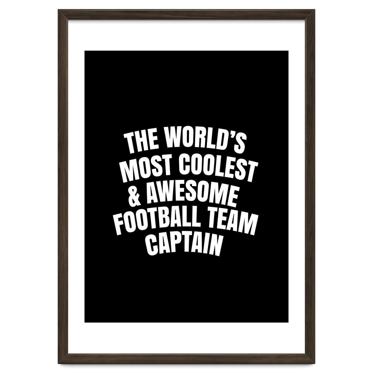 World's most coolest and awesome football team captain