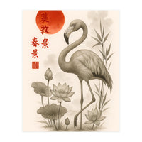 Flamingo Japanese (Print Only)