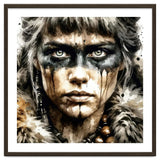 Fur Collar Warrior Portrait thumbnail