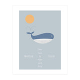 The whale in theocean (Print Only) thumbnail