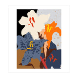 Abstract Lilies Close Up (Print Only) thumbnail