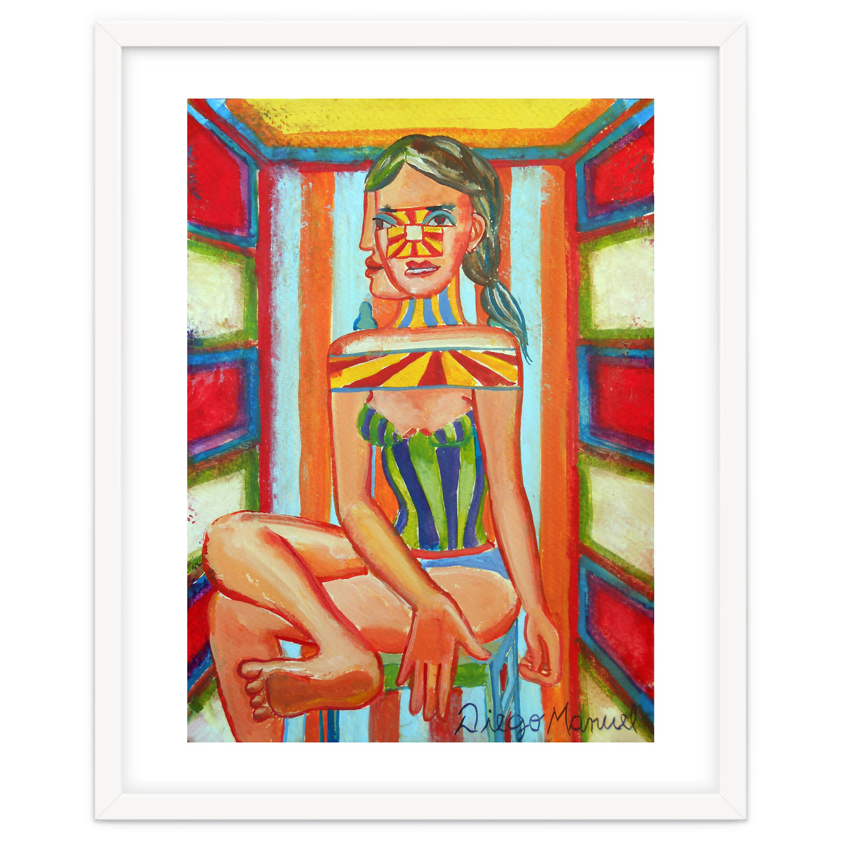 Mujer En La Silla 10