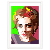 Sharon Stone Actress Movie Retro Illustration thumbnail