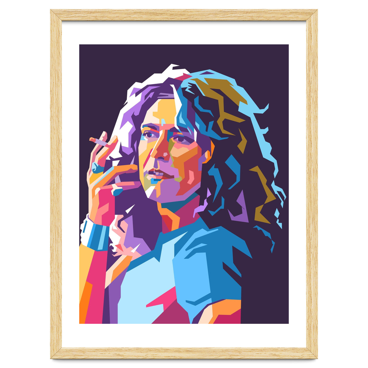 Robert Plant wpap art