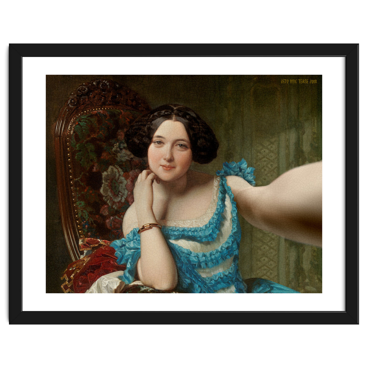 Amalia de Llano U Dotres - Federico de Madrazo - Selfie