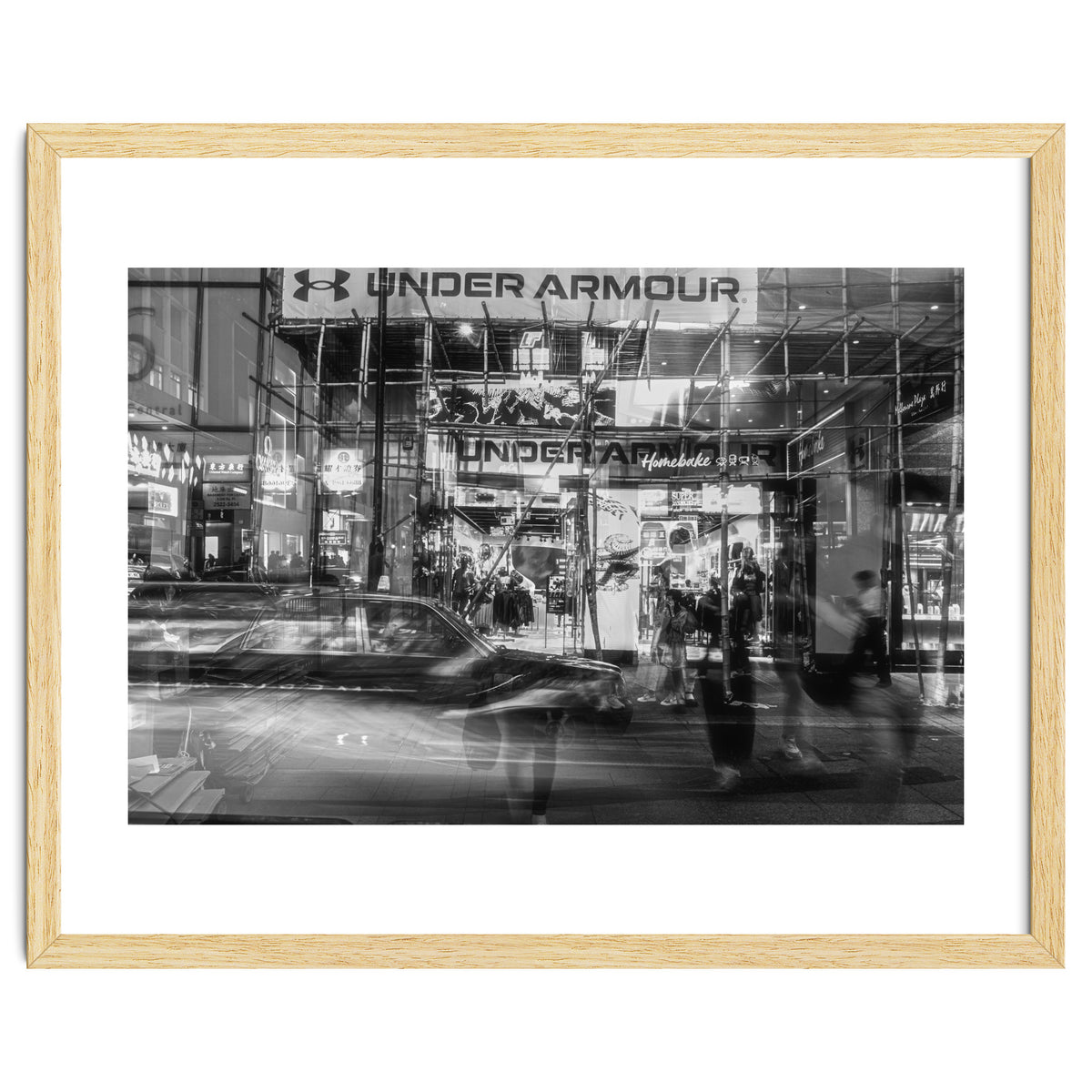 Street Photography - Night in Hong Kong Causeway Bay