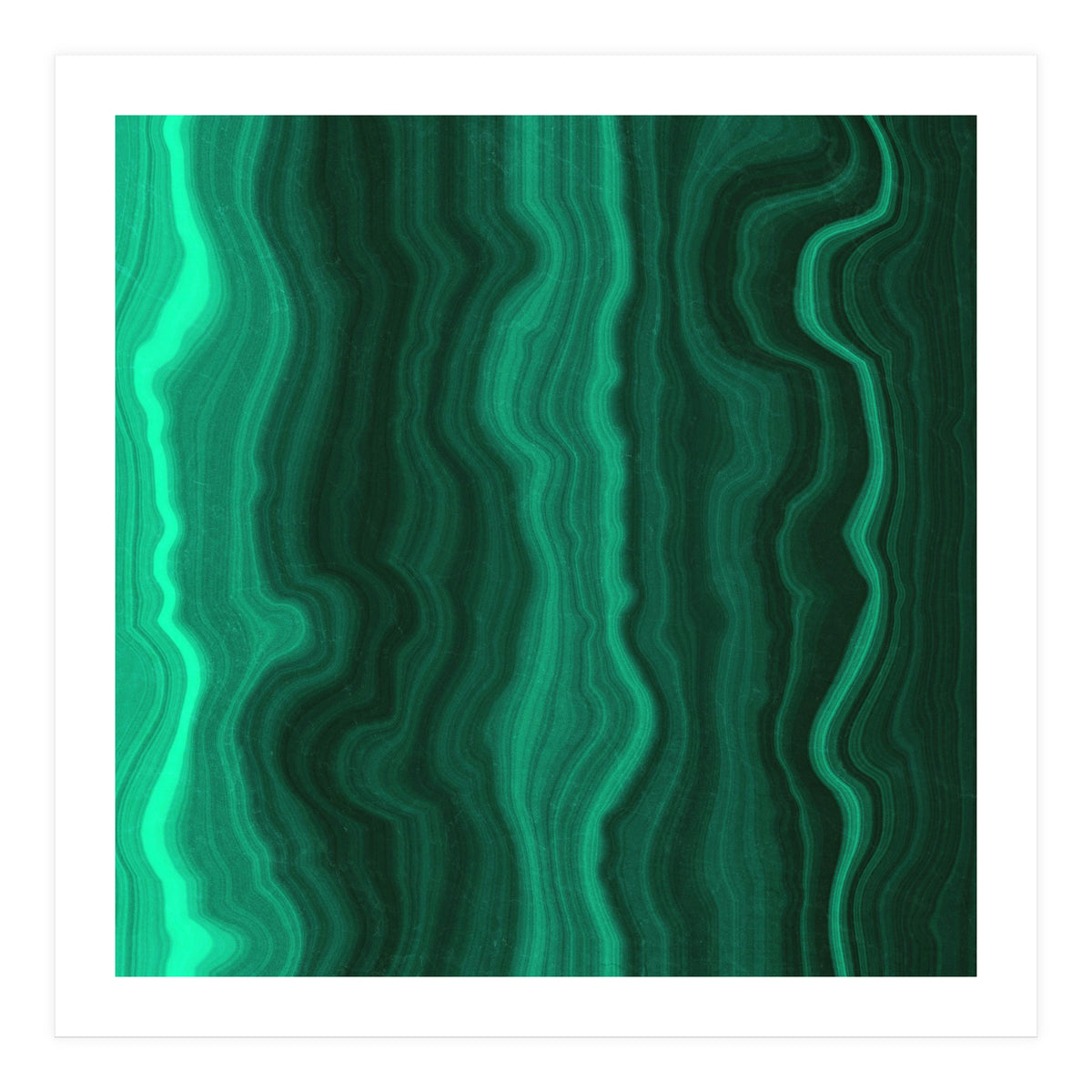 Malachite Texture 04 (Print Only)