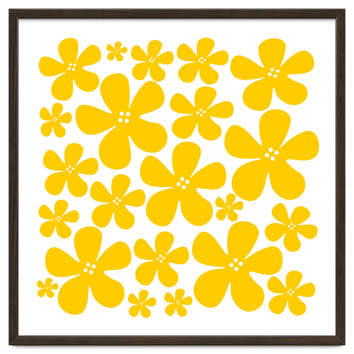 Yellow Flowers Pattern