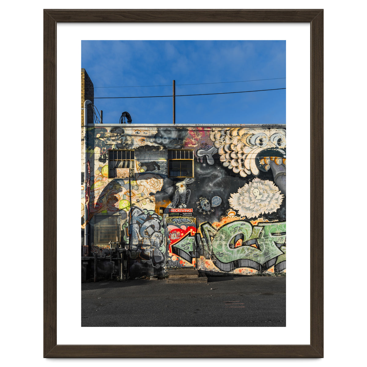 Cooke St Thunder Bay Graffiti Color Version No 2