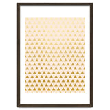Blush + Gold Triangles #society6 #decor #buyart thumbnail