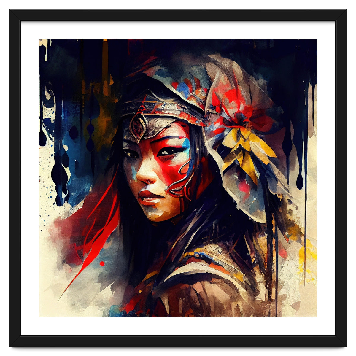Powerful Asian Warrior Woman #2