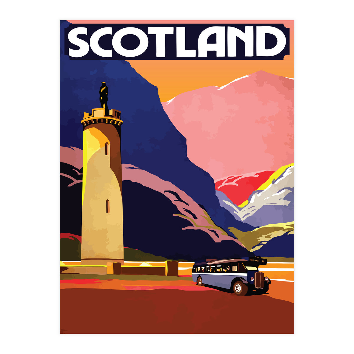 Scotland, Bus Tour (Print Only)