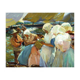 Joaquín Sorolla / 'Women of Valencia at the Beach', 1915, Oil on canvas, 93 x 126 cm. (Print Only) thumbnail