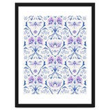 Bohemian Garden Blue Pattern thumbnail