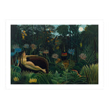 Le Rêve / The Dream. Date/Period: 1910. Painting. Oil on canvas. Height: 204.5 cm (80.5 in); Widt... (Print Only) thumbnail