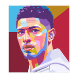 Jude Bellingham pop art portrait (Print Only) thumbnail